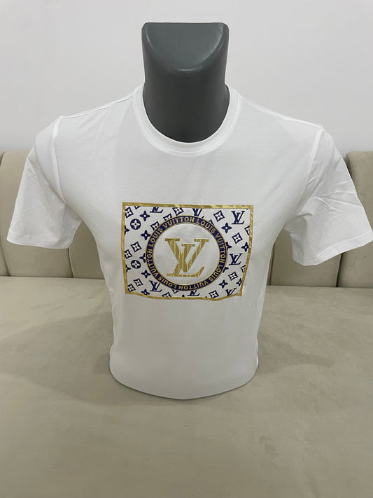 Camiseta Louis Vuitton Blanca