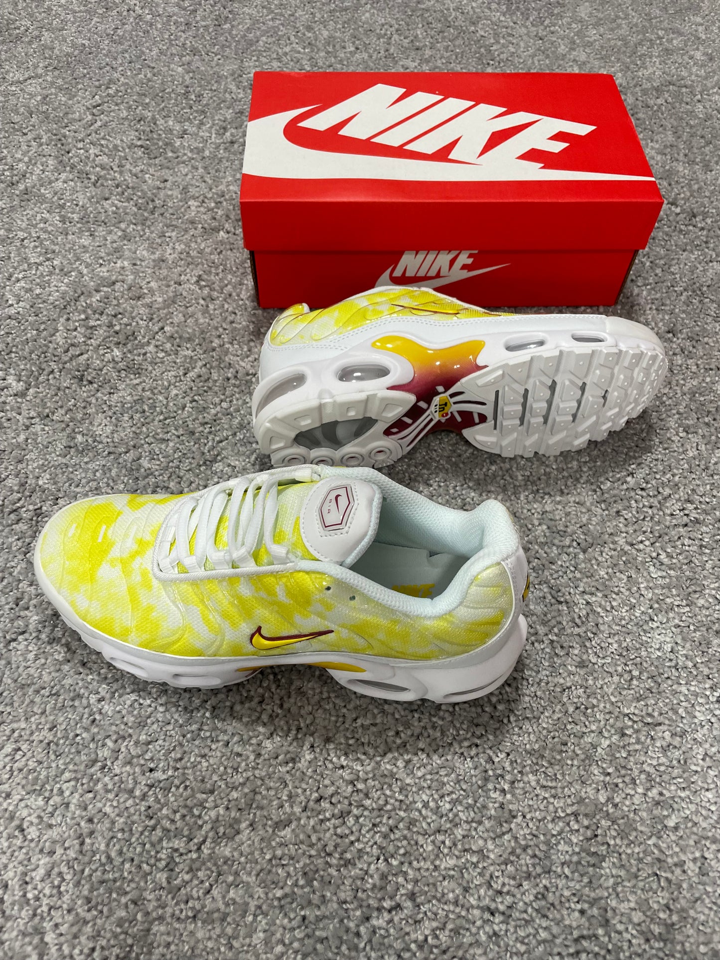 Nike Air Max TN - Amarillo/Blanco