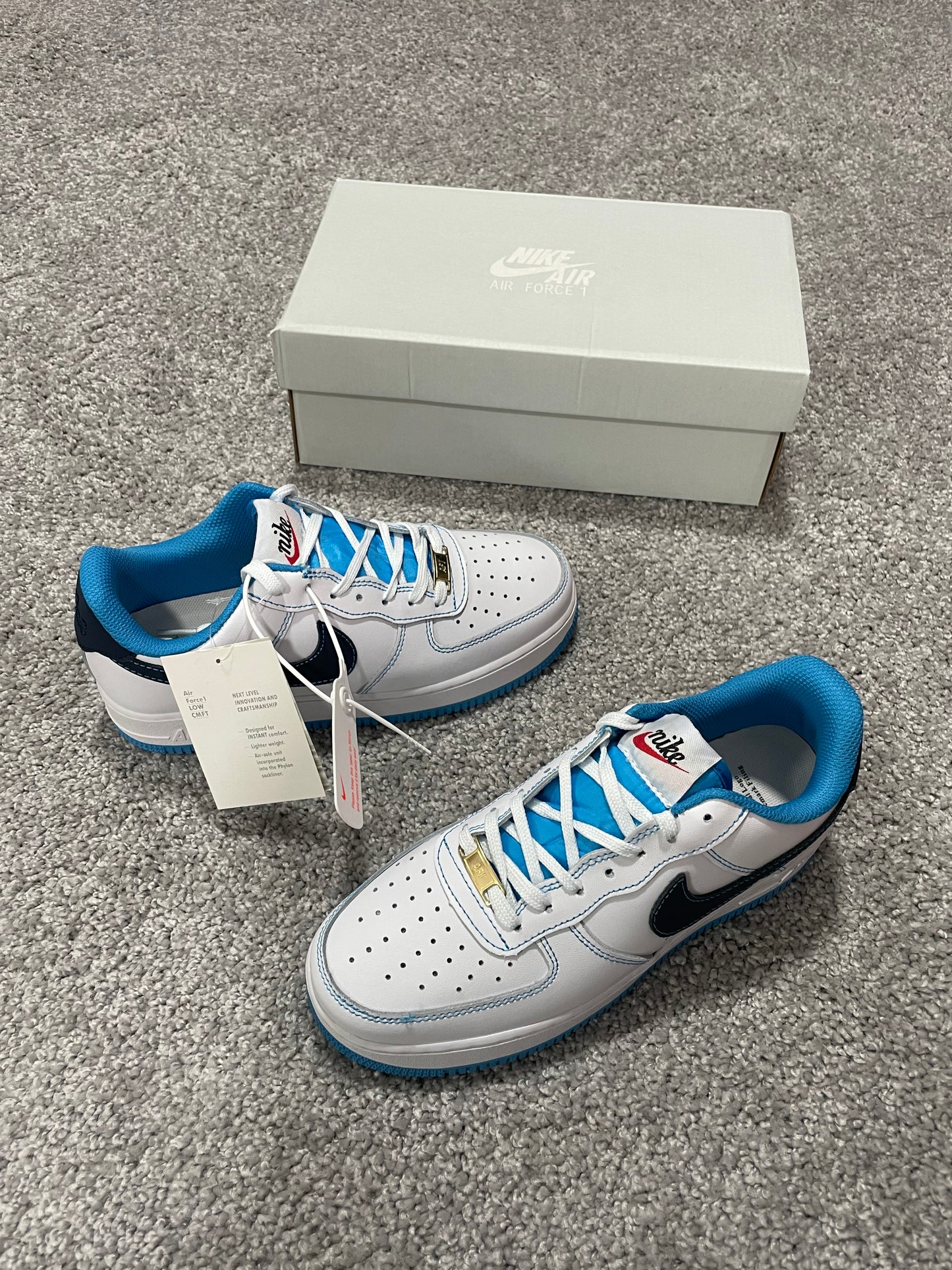 Nike Air Force 1 - Azul/Blanco