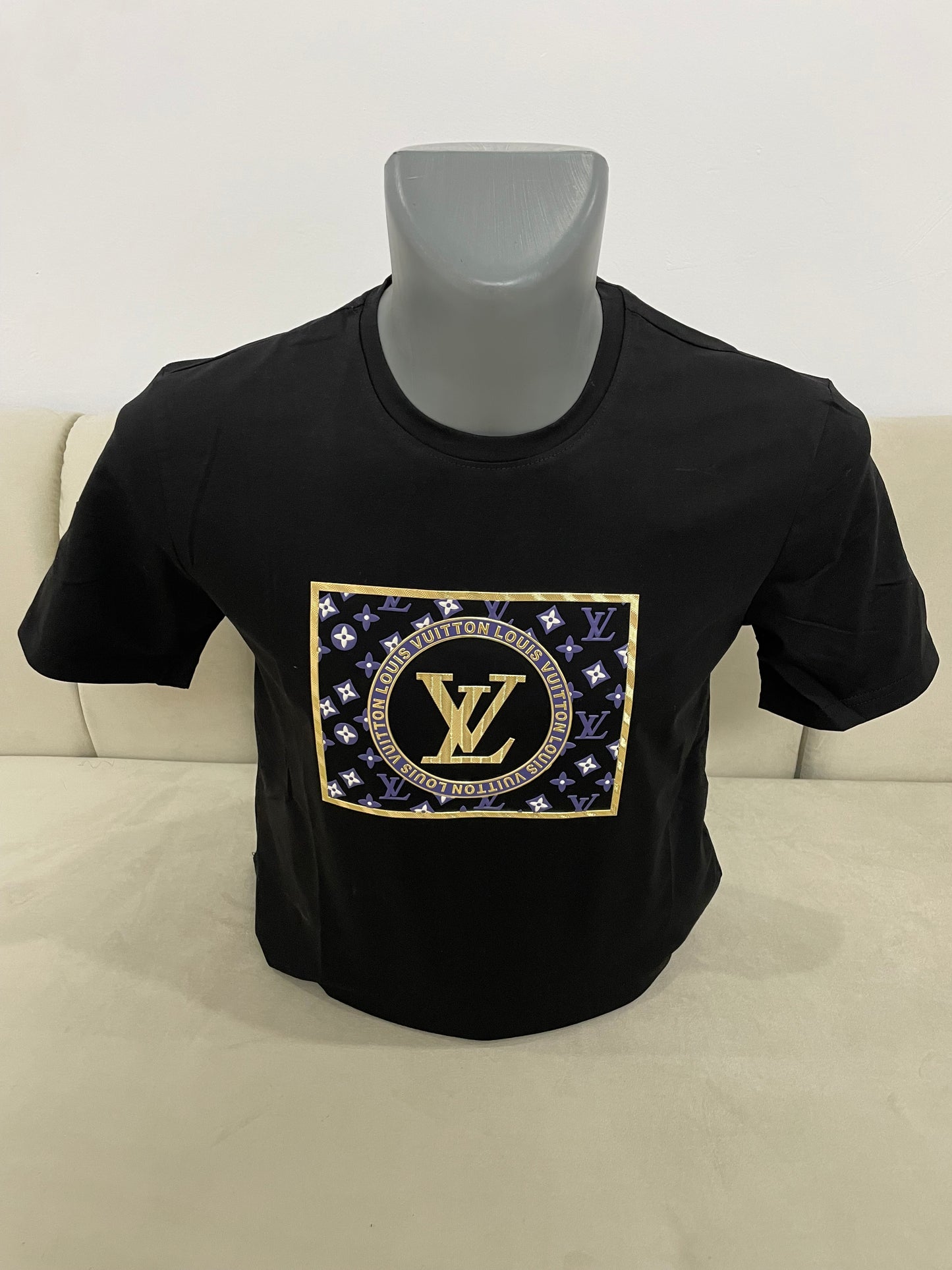 Camiseta Louis Vuitton Negra