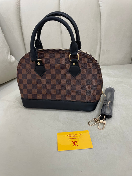 Louis Vuitton- Bolso Mediano Marrón