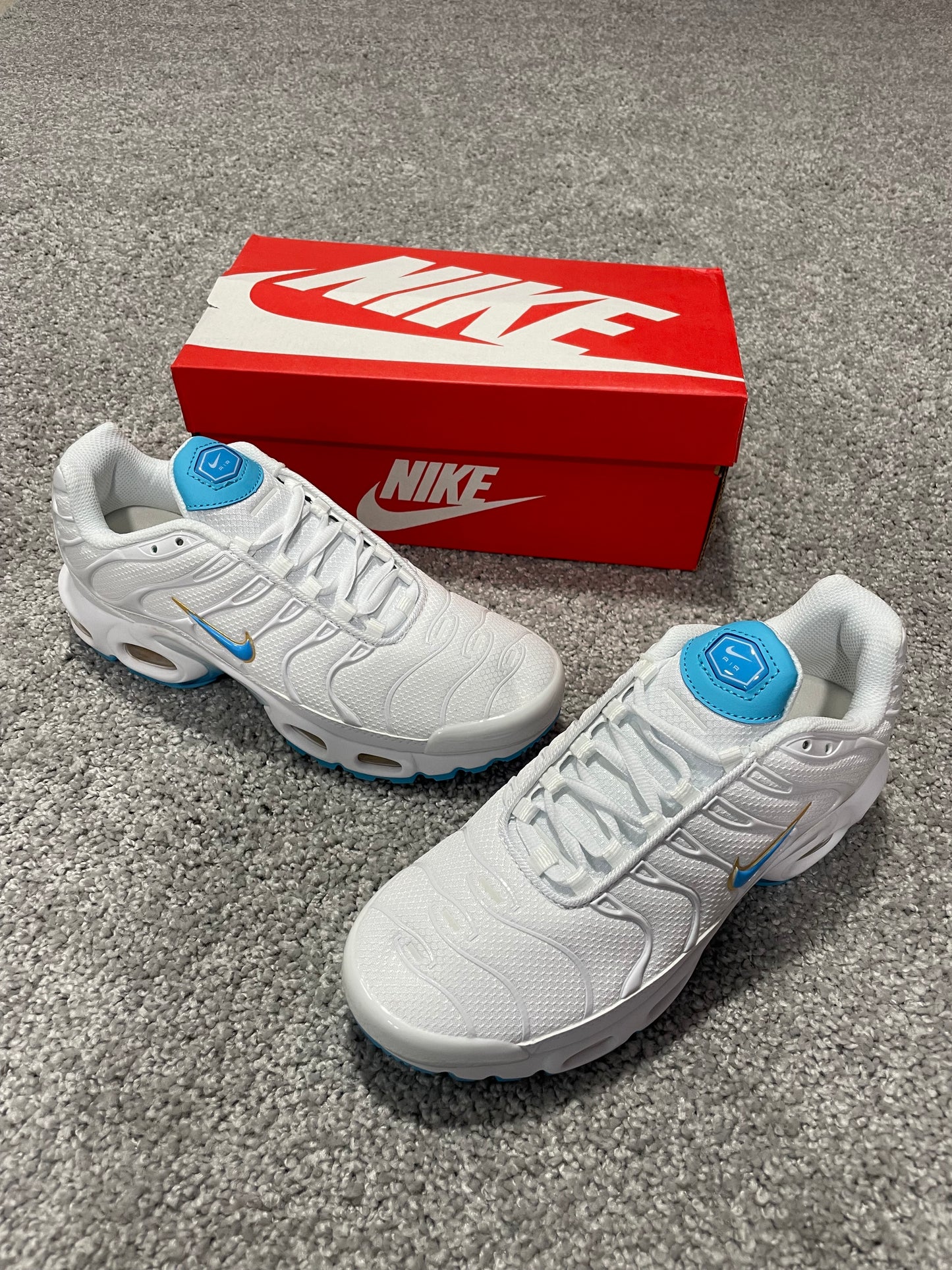 Nike Air Max TN -Blanco/Azul claro